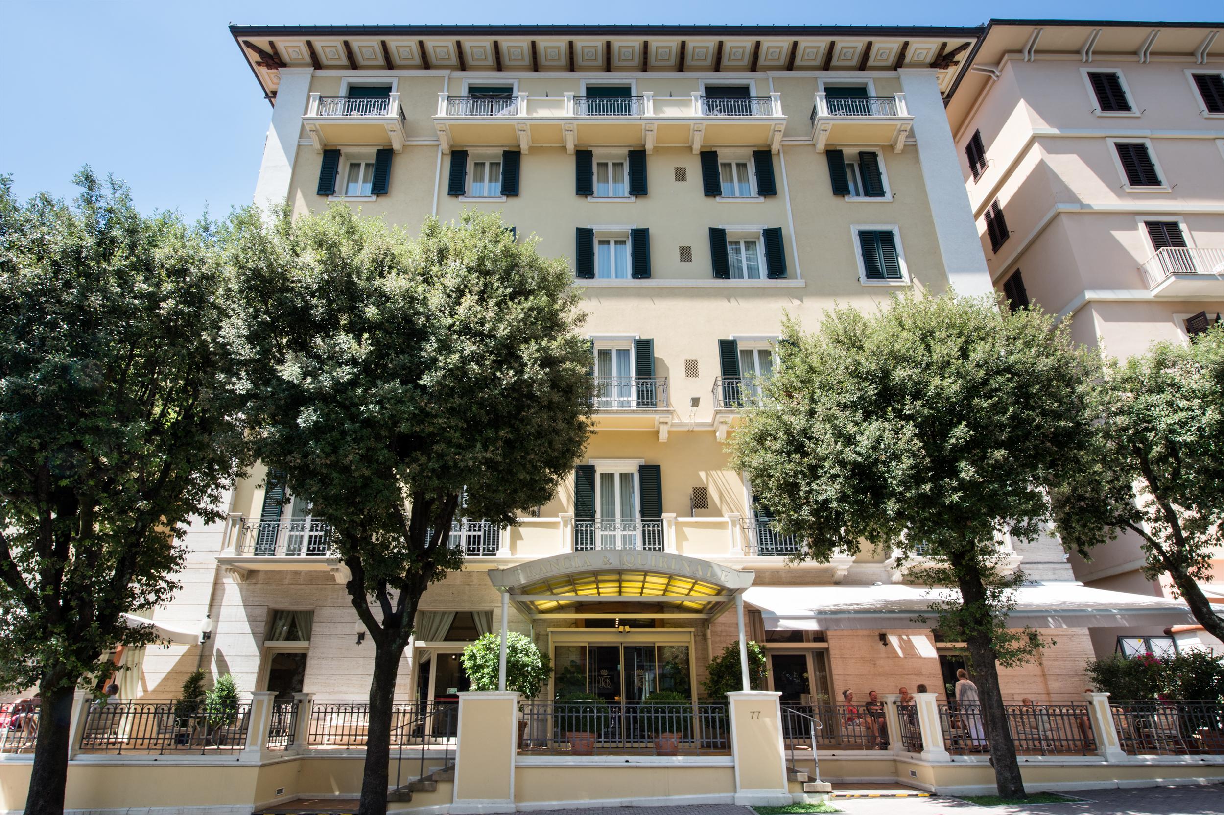 Hotel Francia E Quirinale Montecatini Terme Kültér fotó